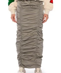 TOP OF THE WORLD CINCHED MAXI SKIRT